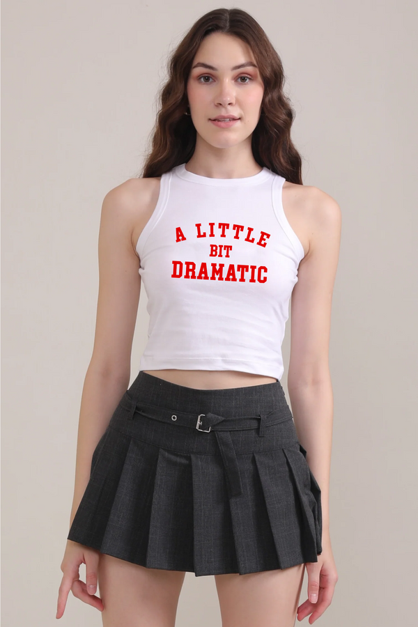 A Little Bit Dramatic - Racerback Tank top
