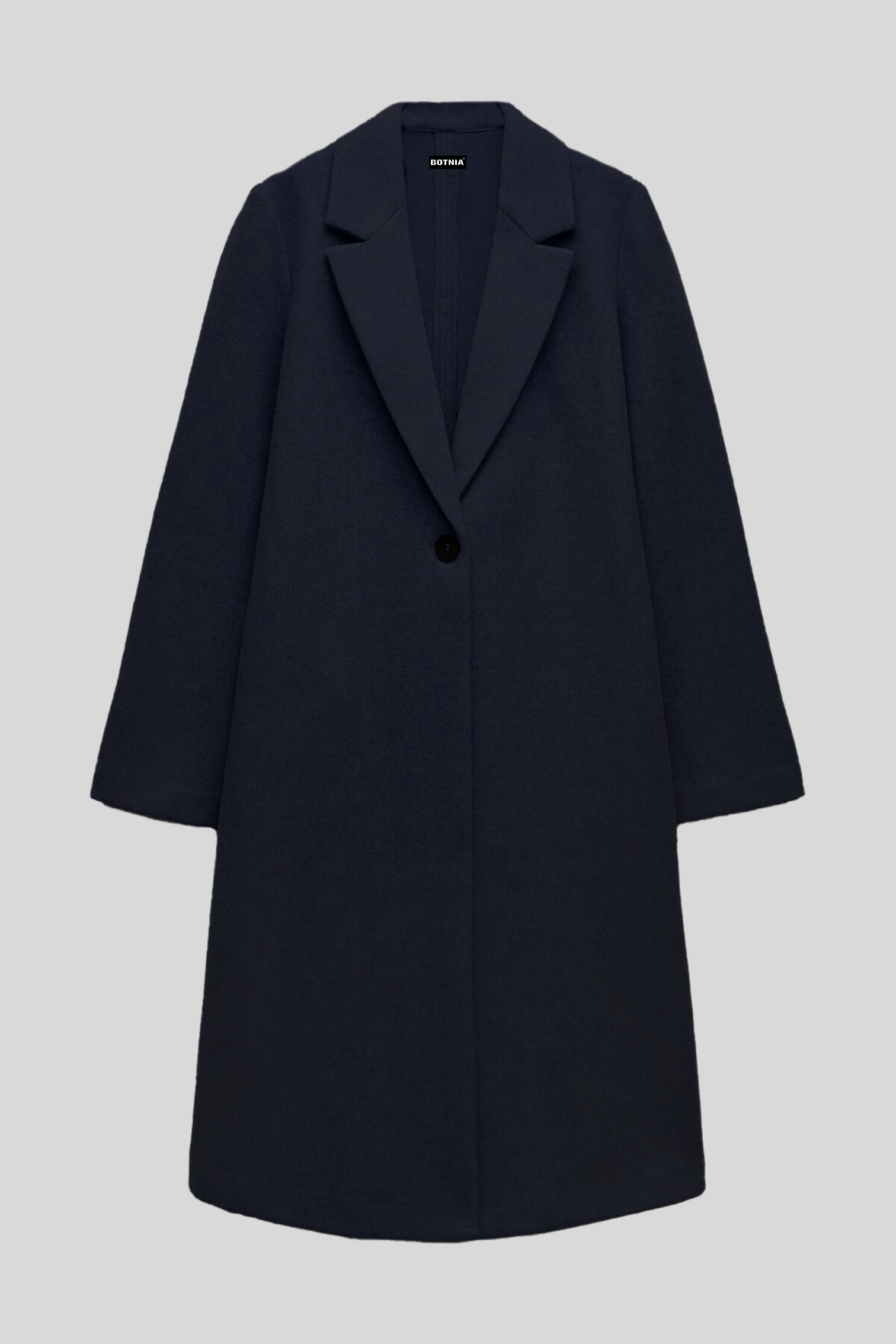 ジャケット・アウター squady / no collar wool long coat jacket squady / no collar wool long coat jacket