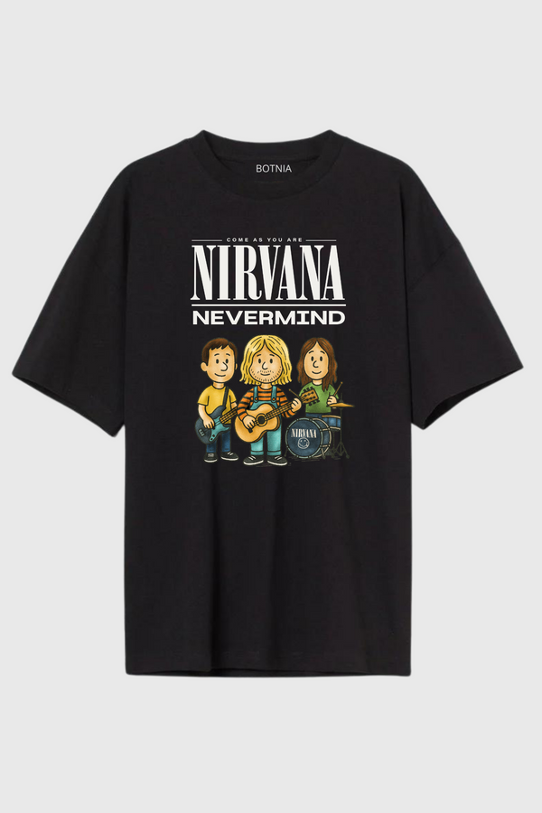 Nirvana Nevermind - Oversized T-Shirt