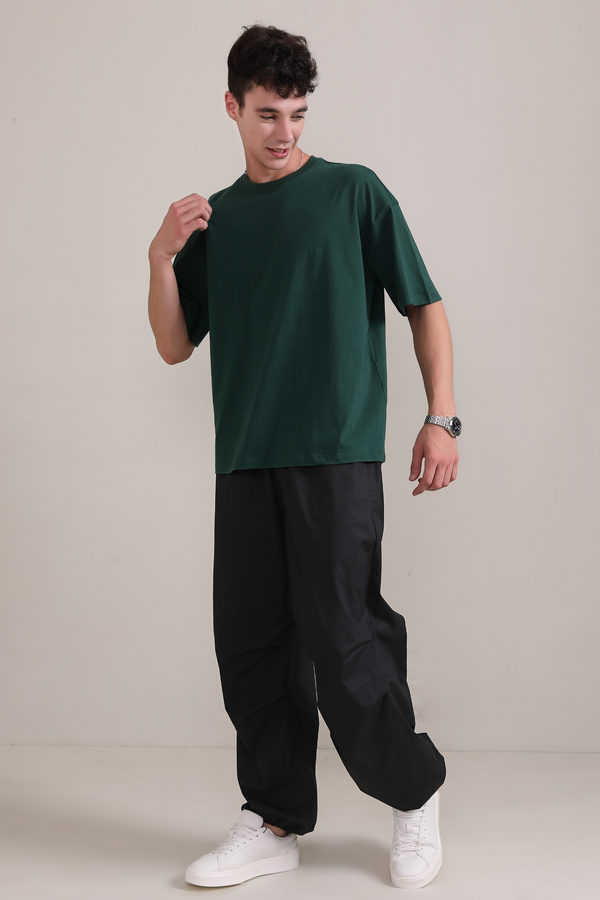 Emerald Green- Oversized T-Shirt