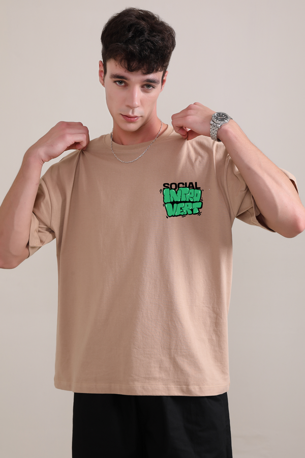 Social Introvert- Oversized T-Shirt