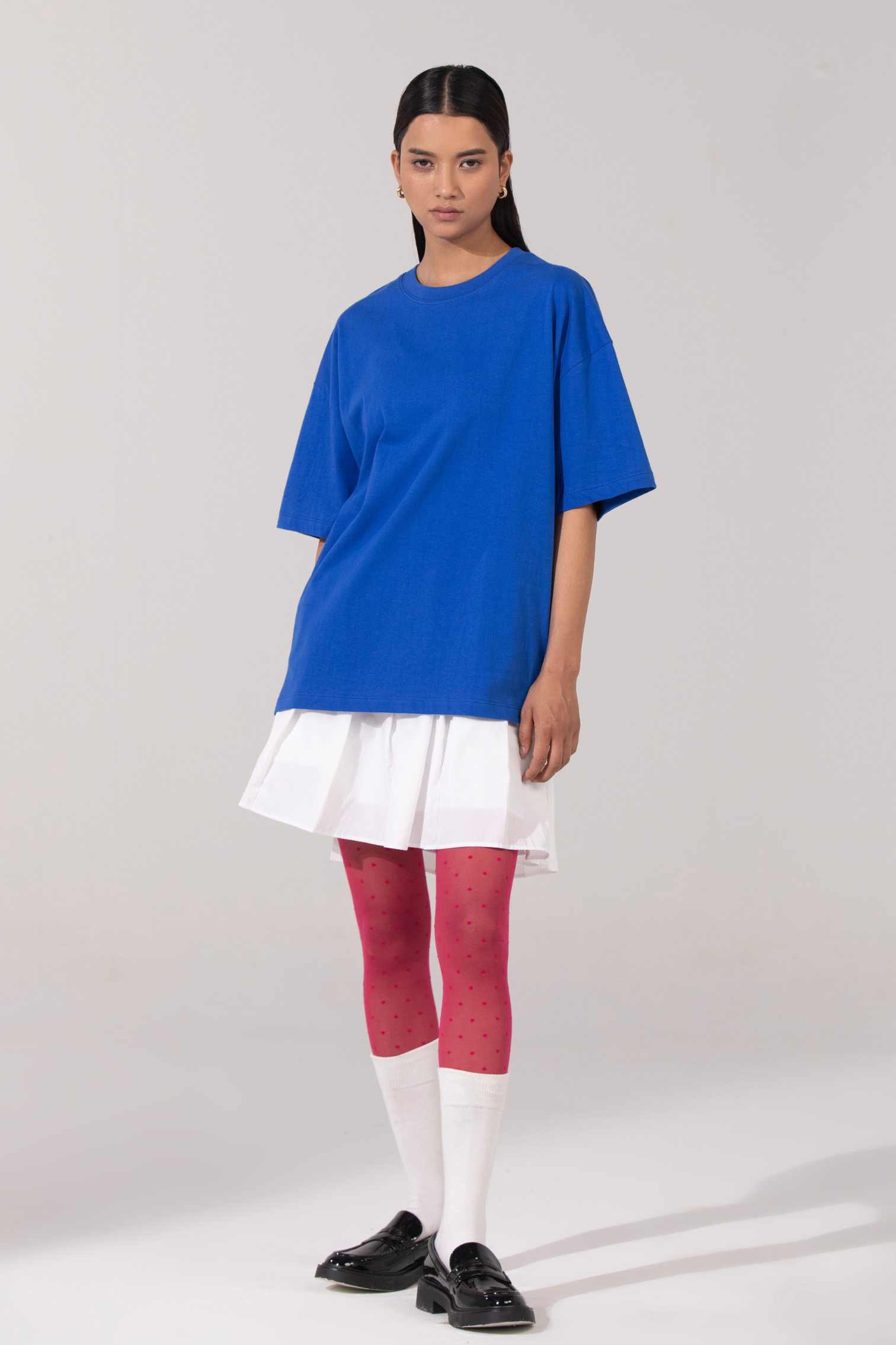 Blue Prosecco- Oversized T-Shirt