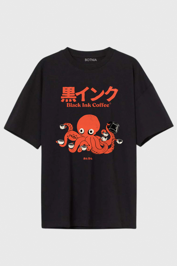 Black Ink Coffee - Oversized T-Shirt