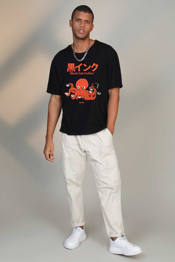 Black Ink Coffee - Oversized T-Shirt