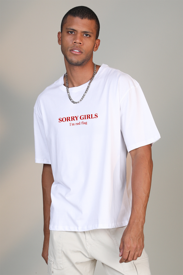 Sorry Girls - Oversized T-Shirt