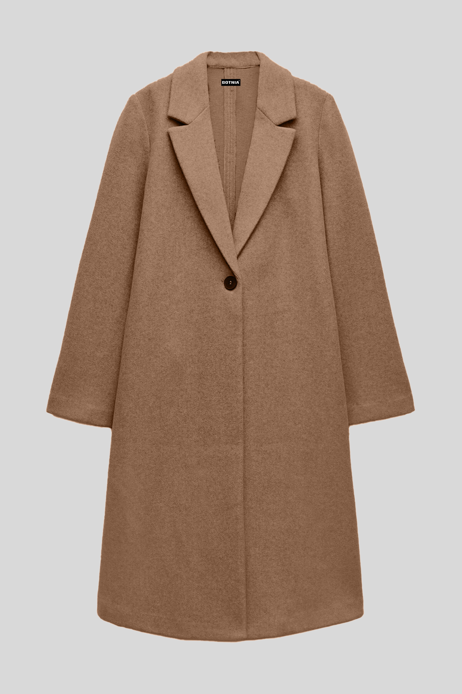 Raw Cocoa Long Coat main image 1