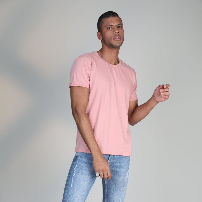 Pastel Pink- Short sleeve t-shirt - Botnia
