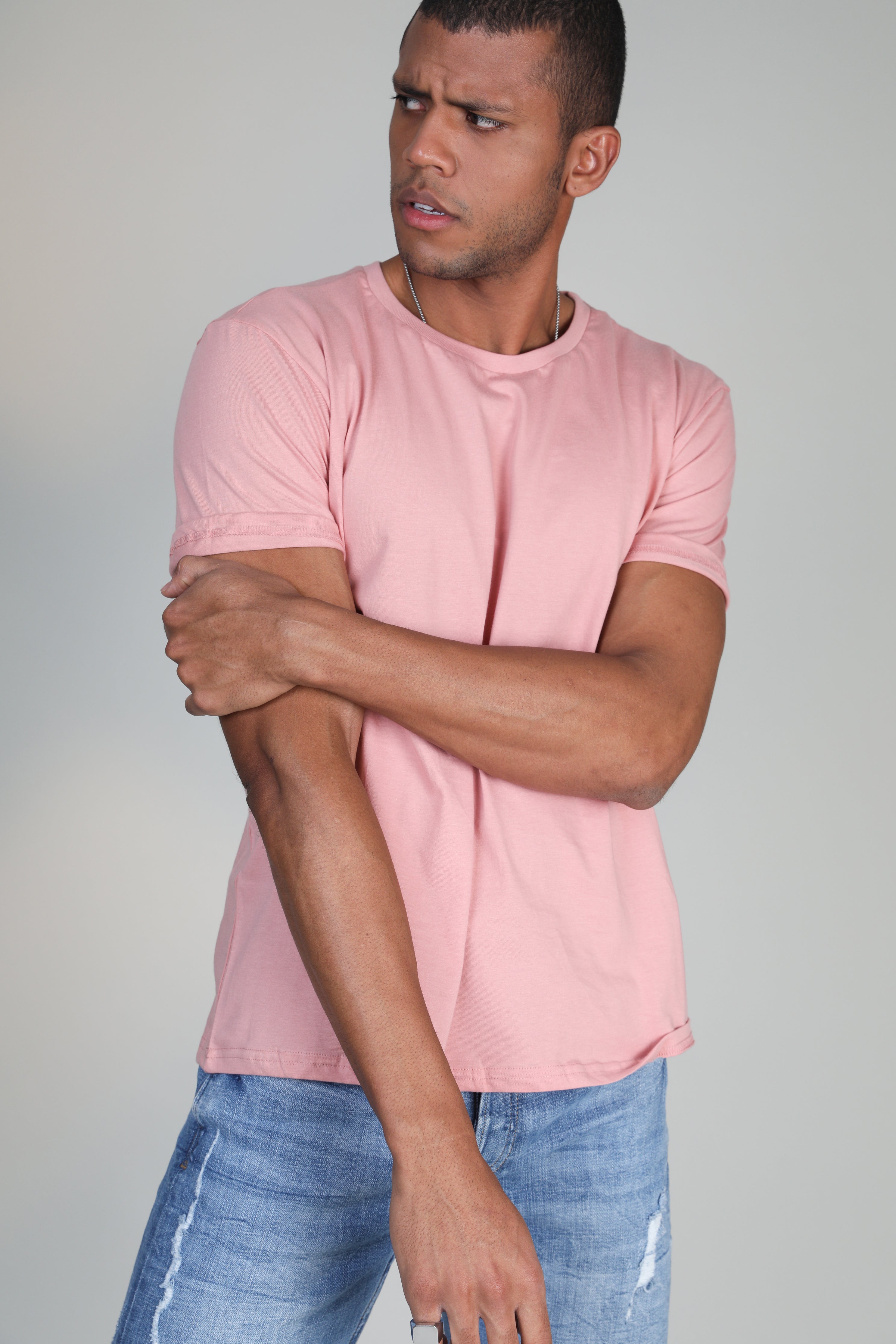 Pastel Pink- Short sleeve t-shirt
