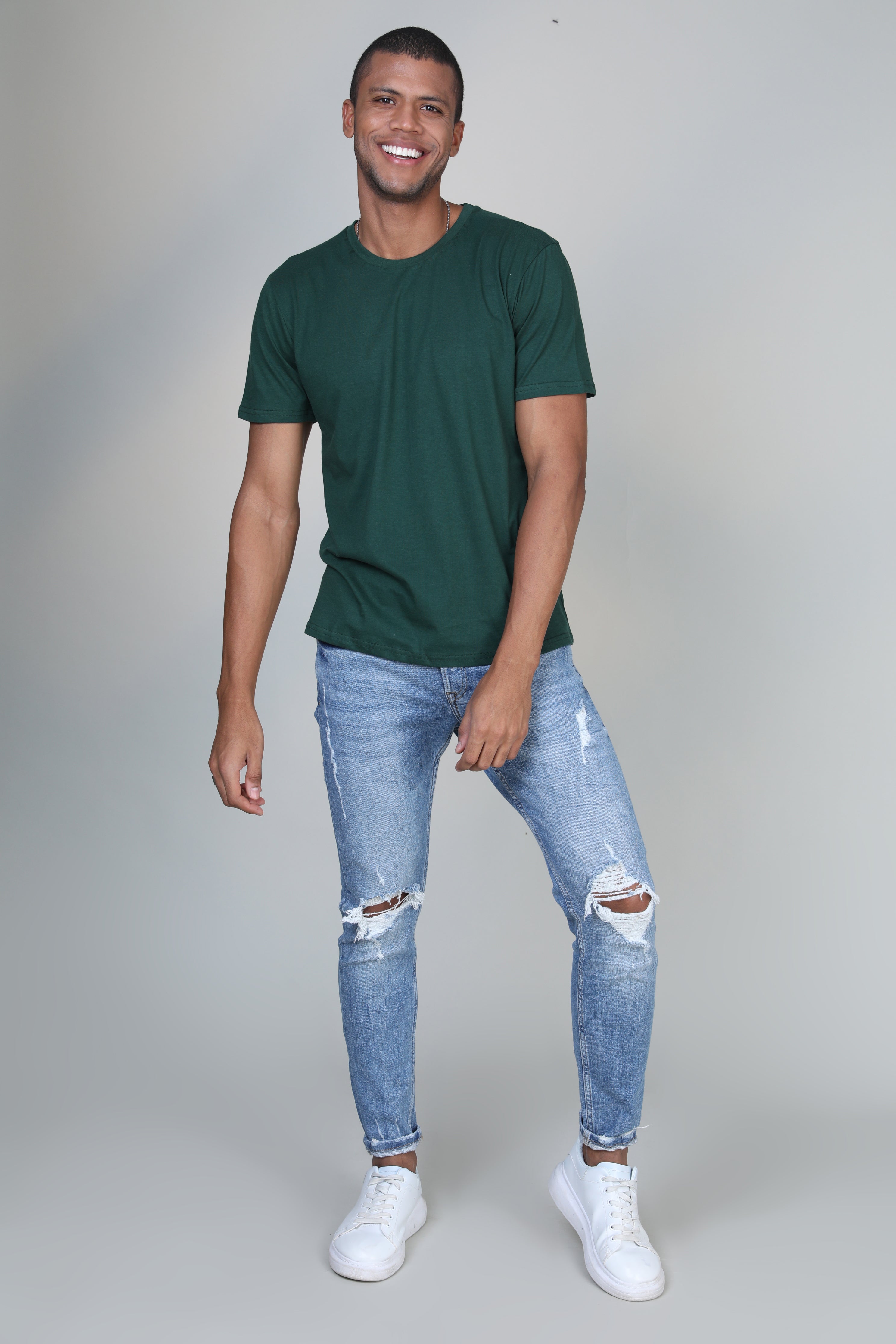 Emerald Green- Short sleeve t-shirt