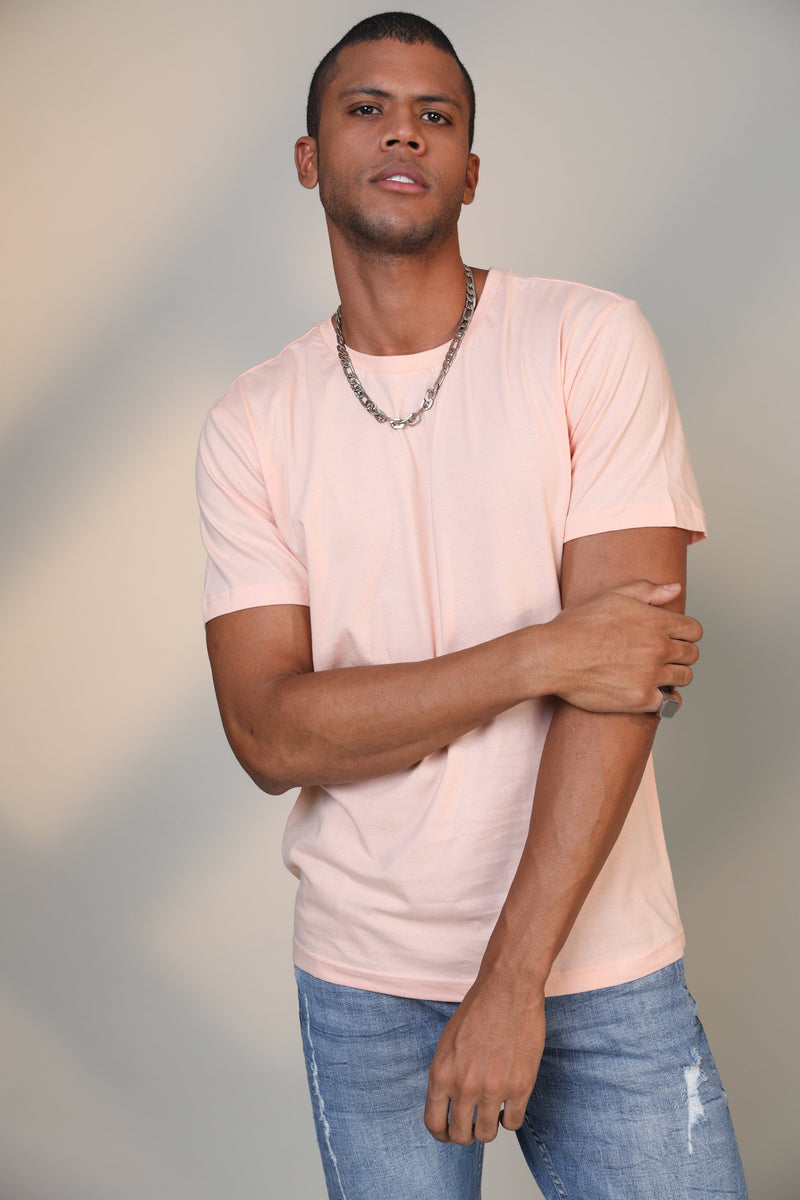 Peach- Short sleeve t-shirt - Botnia