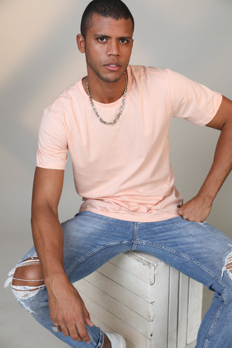 Peach- Short sleeve t-shirt - Botnia