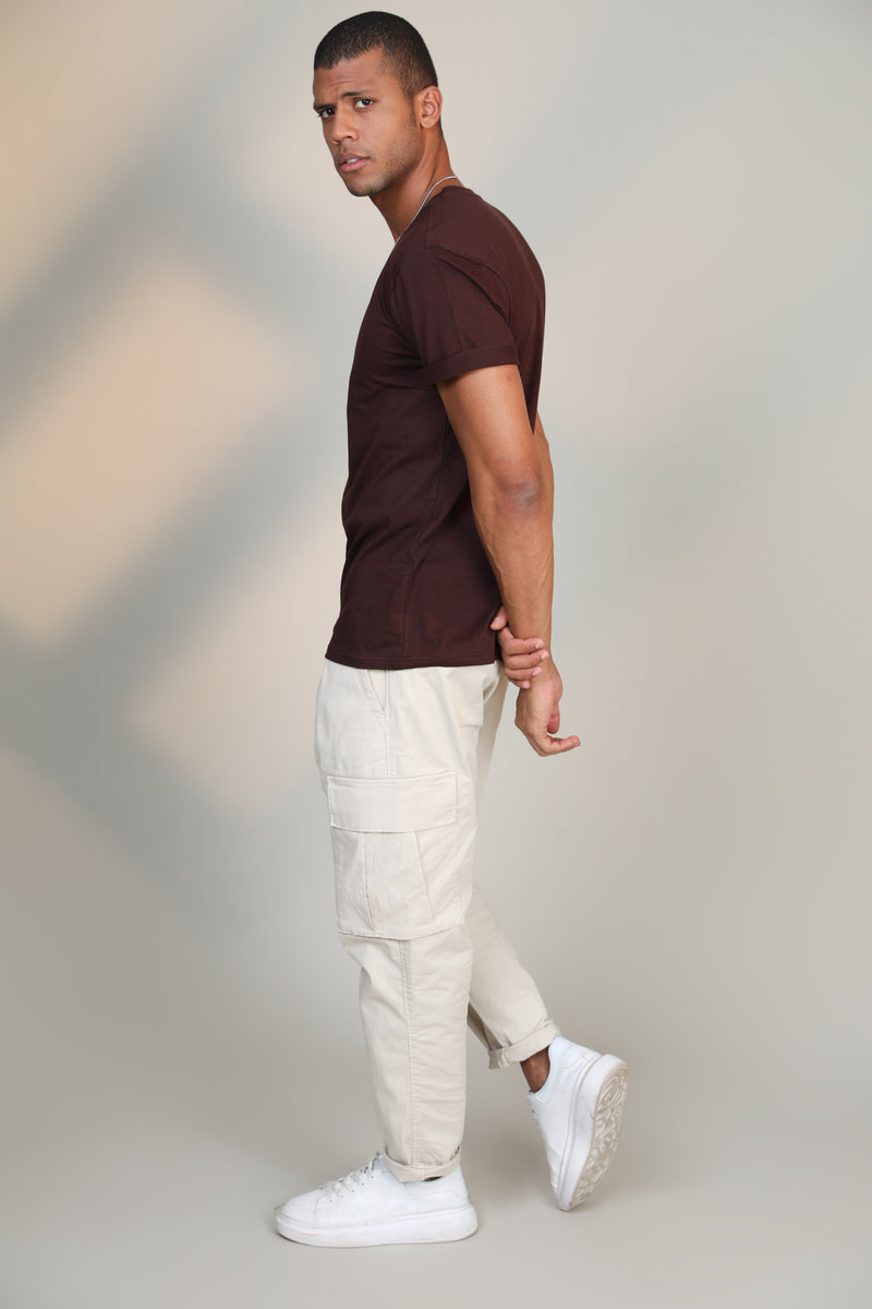 Brown - Short sleeve t-shirt - Botnia