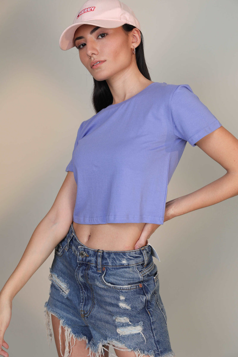 Crop Top- Very Peri - Botnia