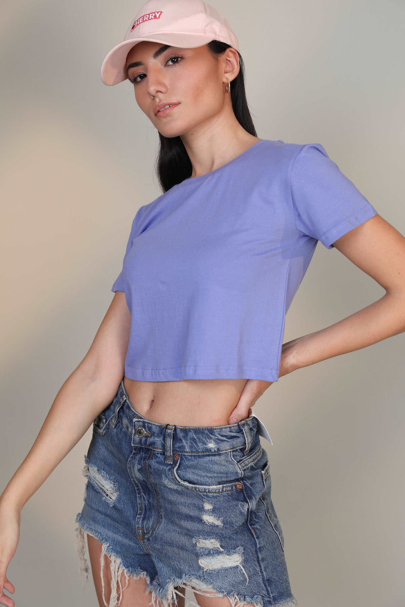 Crop Top- Very Peri - Botnia