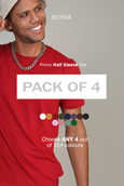 Pack of 4 T-shirts - Botnia