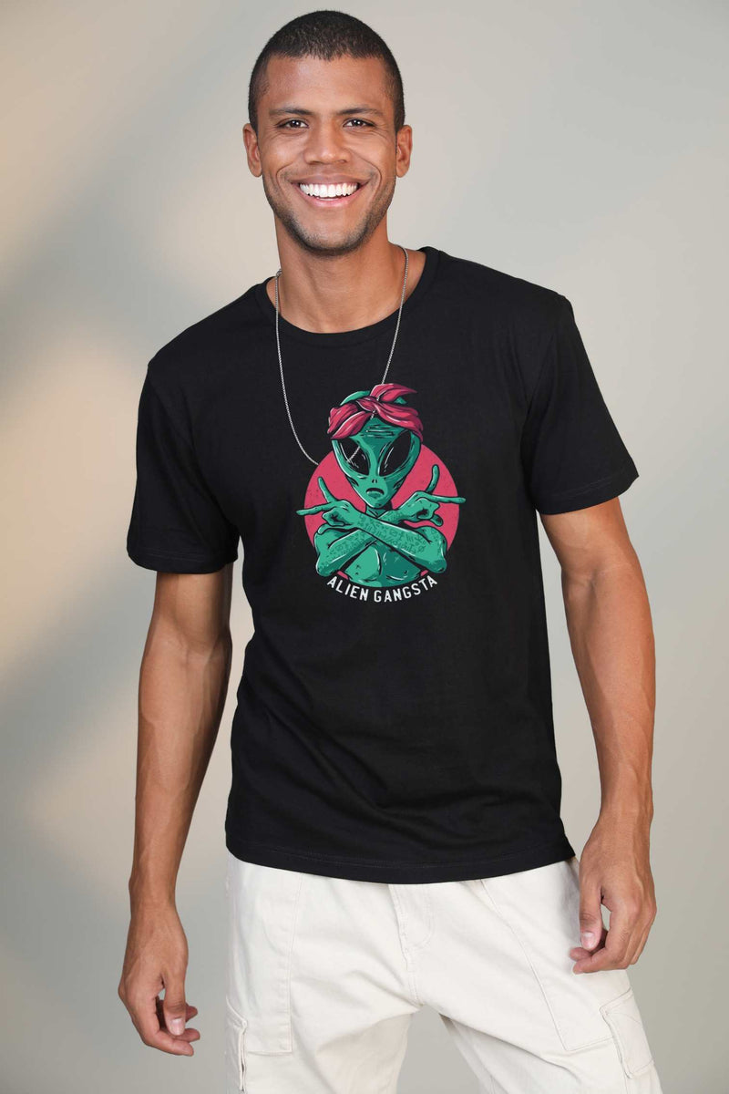 Alien Gangsta- Half sleeve t-shirt - Botnia