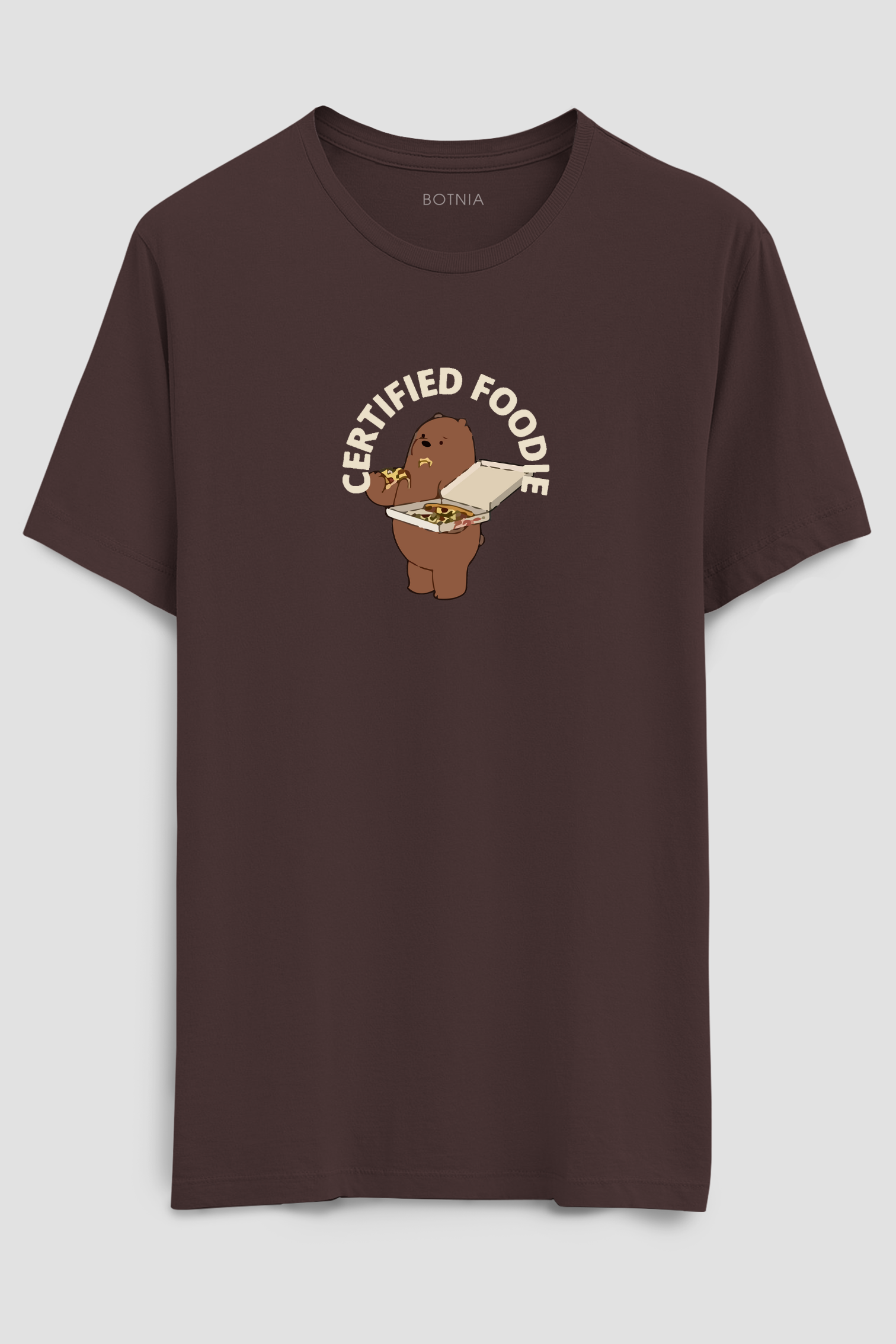 Certifed Foodie- Half sleeve t-shirt