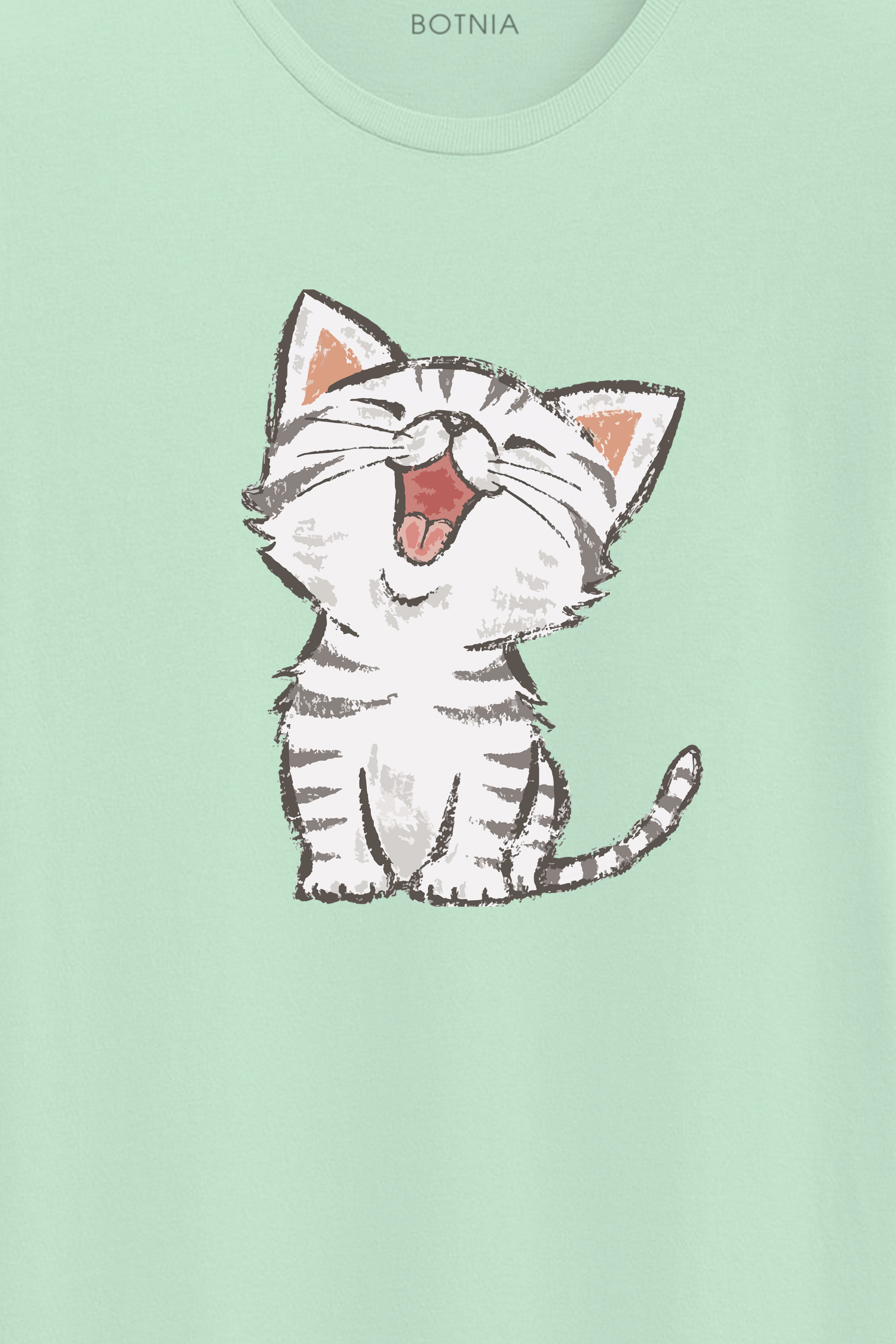 Meow- Half sleeve t-shirt