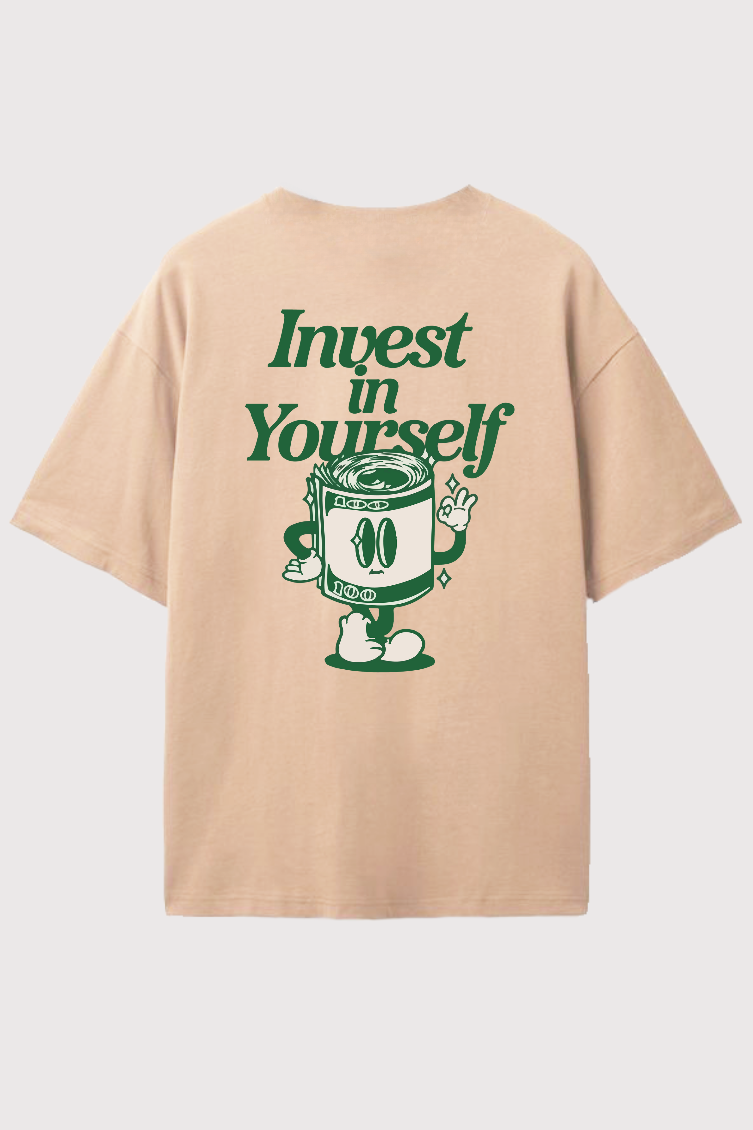 Invest in Yourself- Oversized t-shirt
