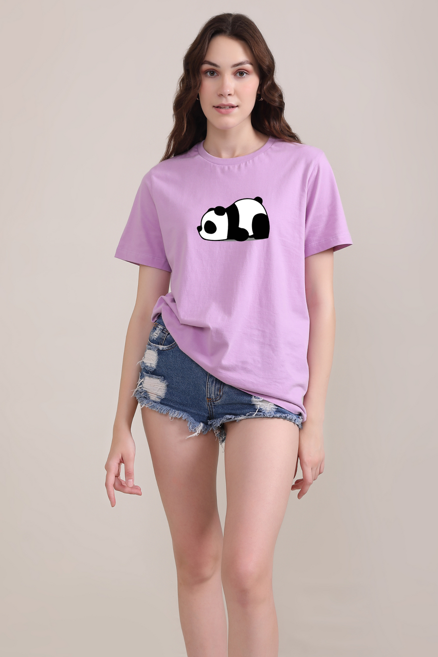 Panda- Half sleeve t-shirt