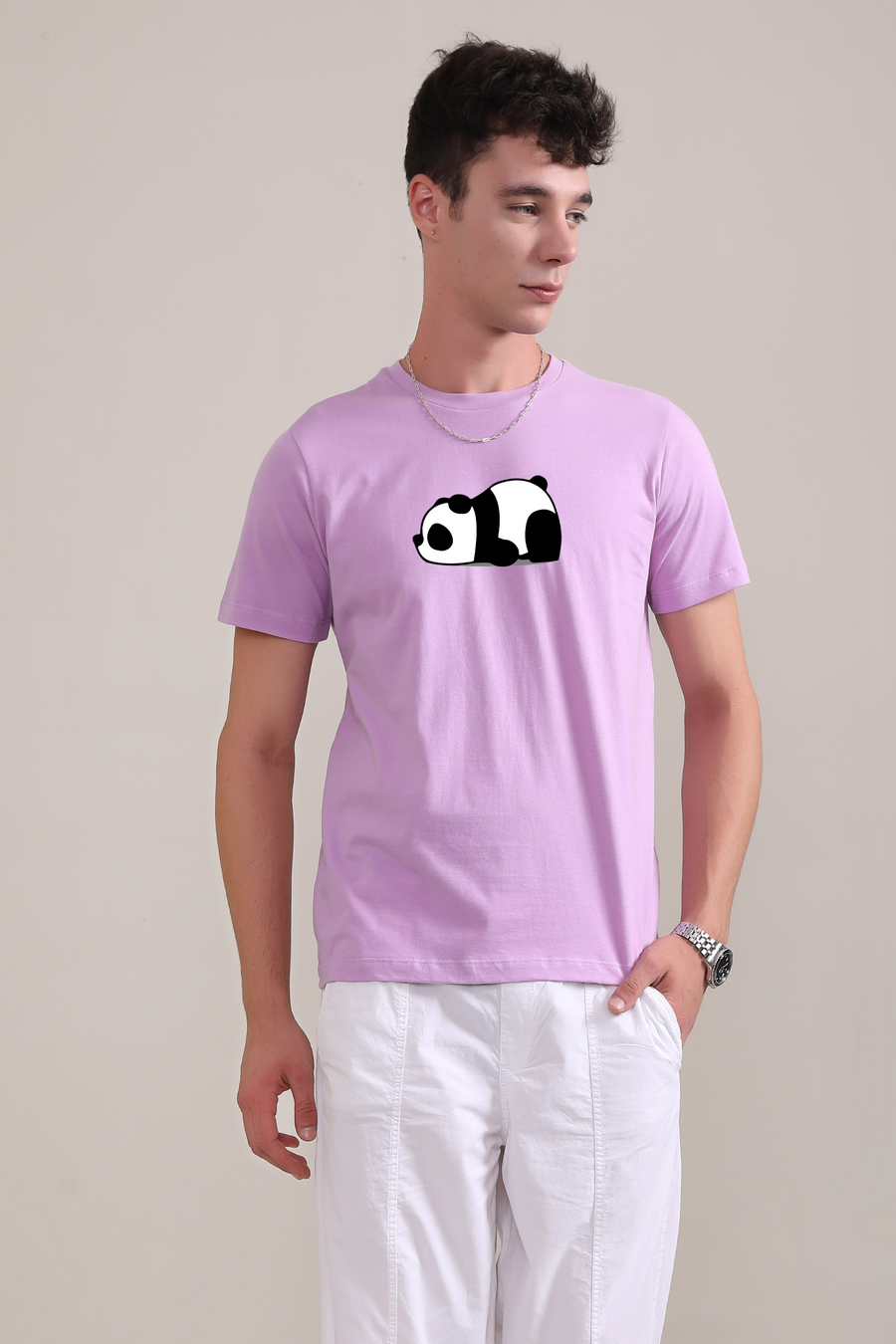 Panda- Half sleeve t-shirt