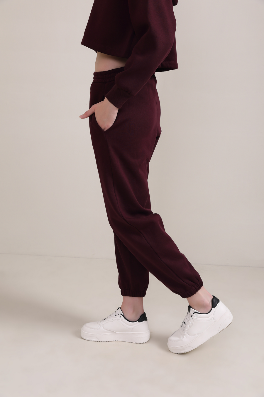Sweatpants-Mulberry Wine