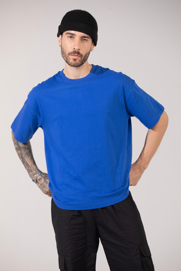 Blue Prosecco- Oversized T-Shirt