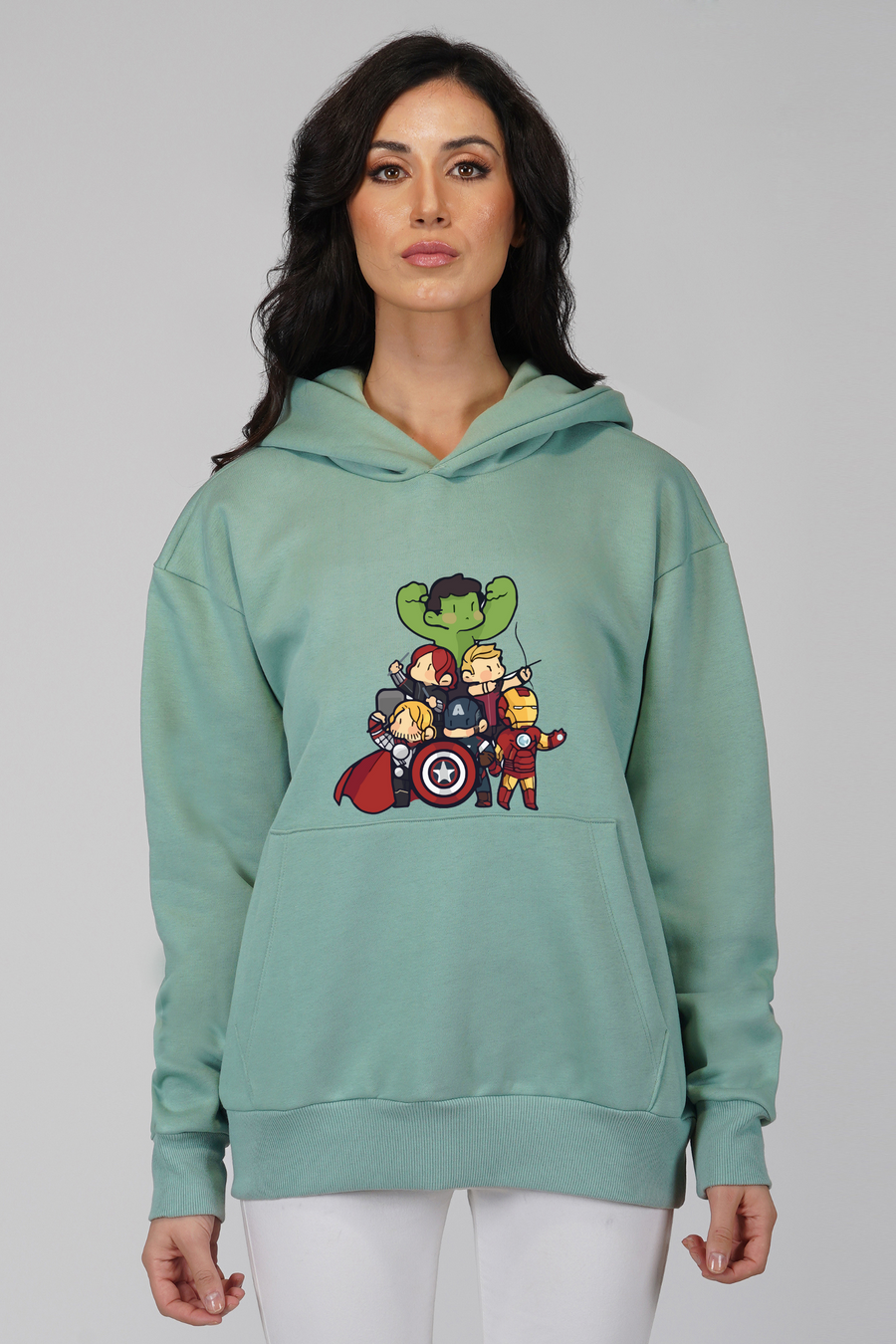The Avengers-Oversized Hoodie