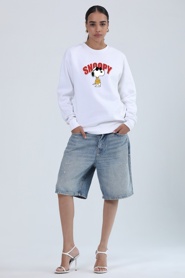 SNOOPY-Oversized Sweatshirt