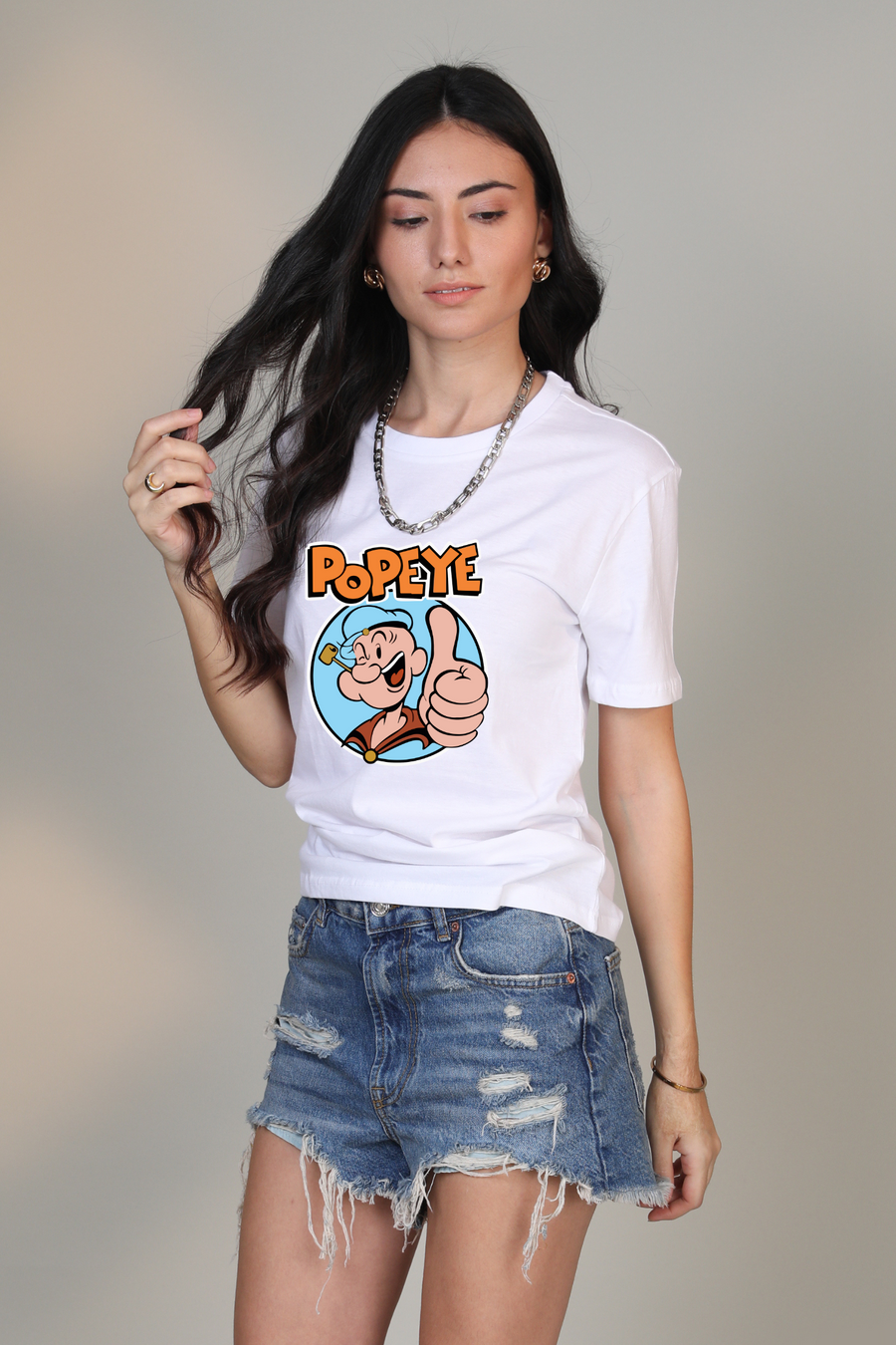 Popeye- Half sleeve t-shirt