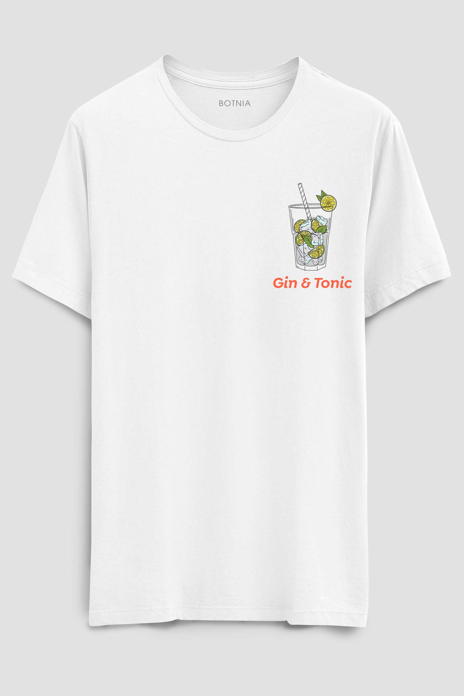Gin & Tonic- Half sleeve t-shirt