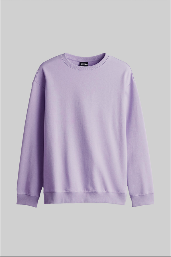 Lavender- Oversized Sweatshirt