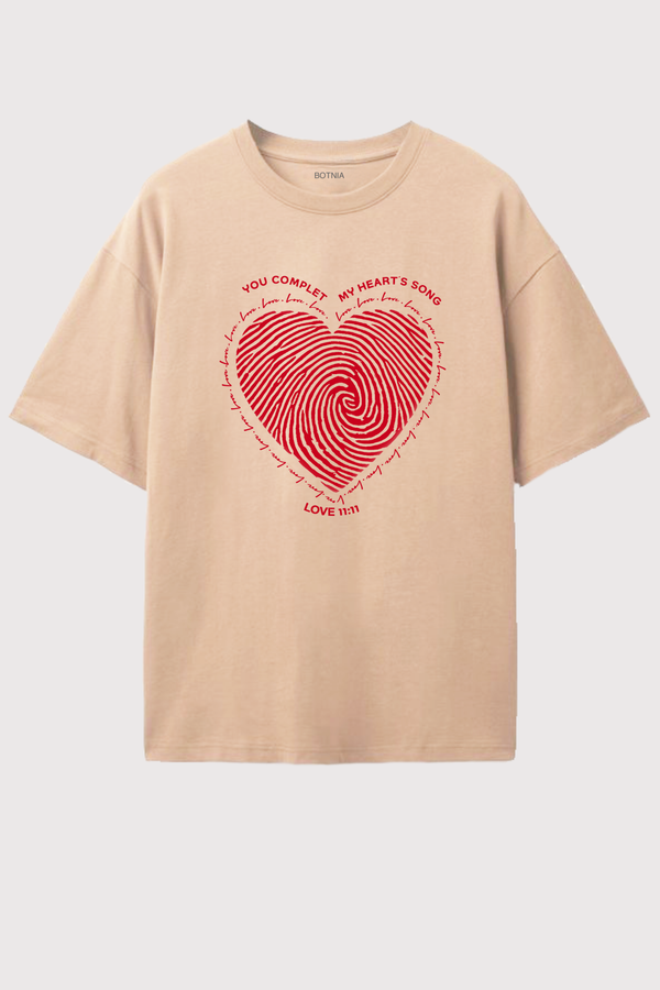 You complet my heart - Oversized T-Shirt