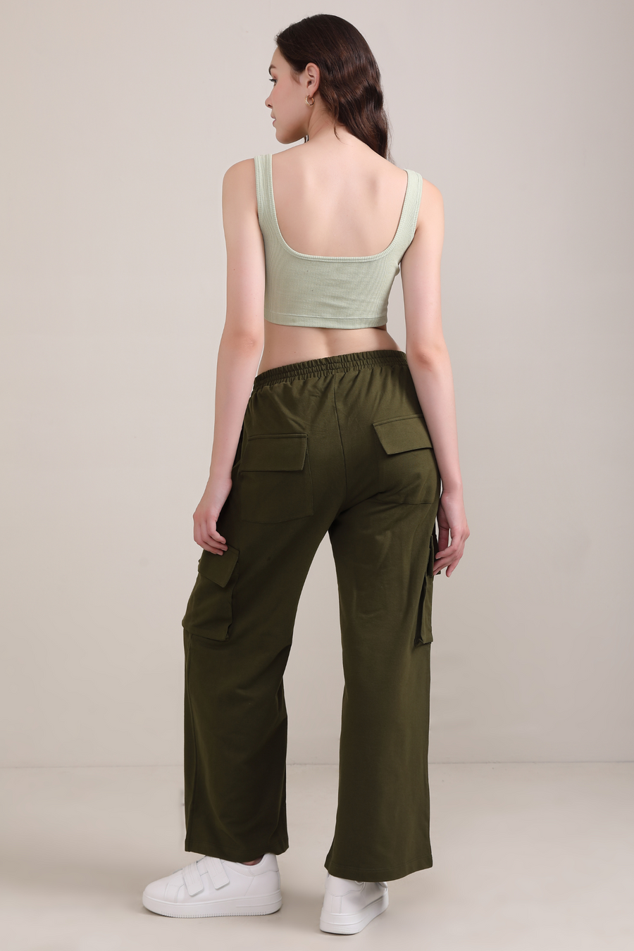 Olive- Cargo pants