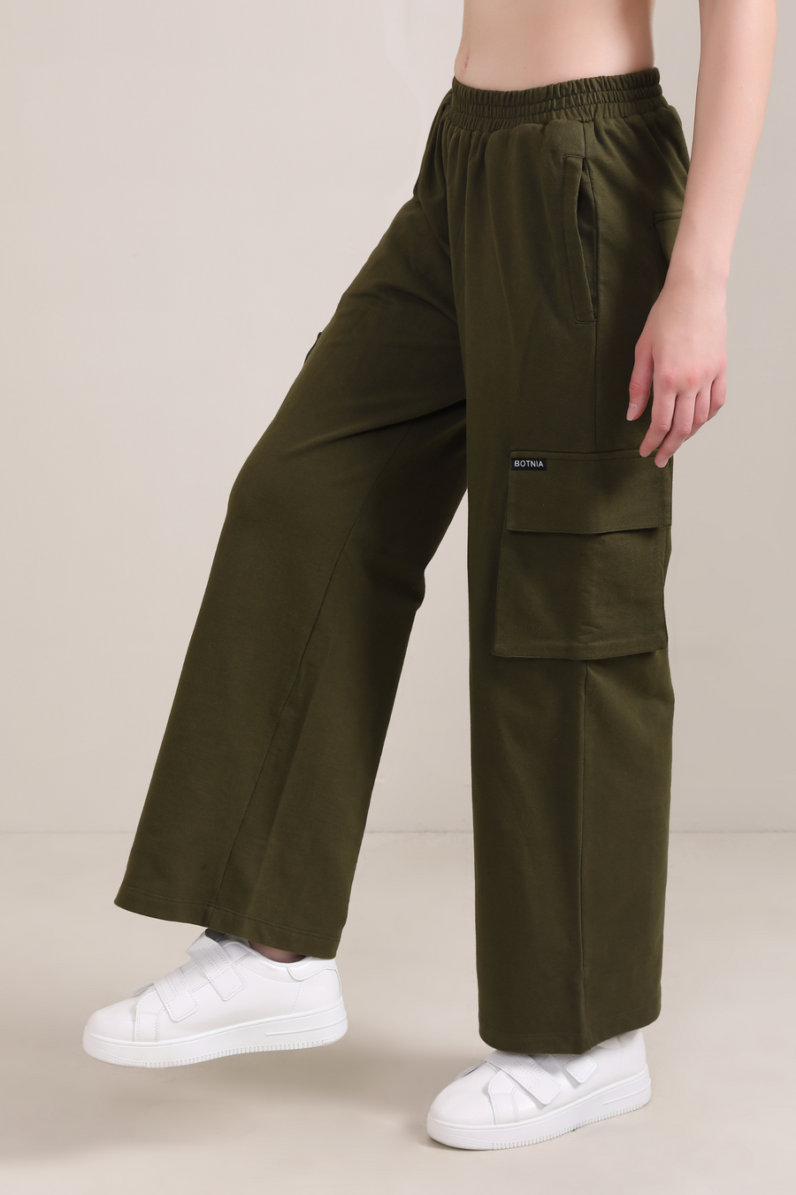 Olive- Cargo pants