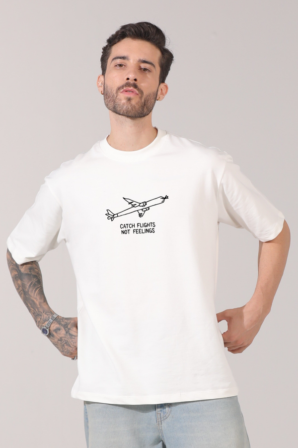 Catch Flights- Oversized T-Shirt