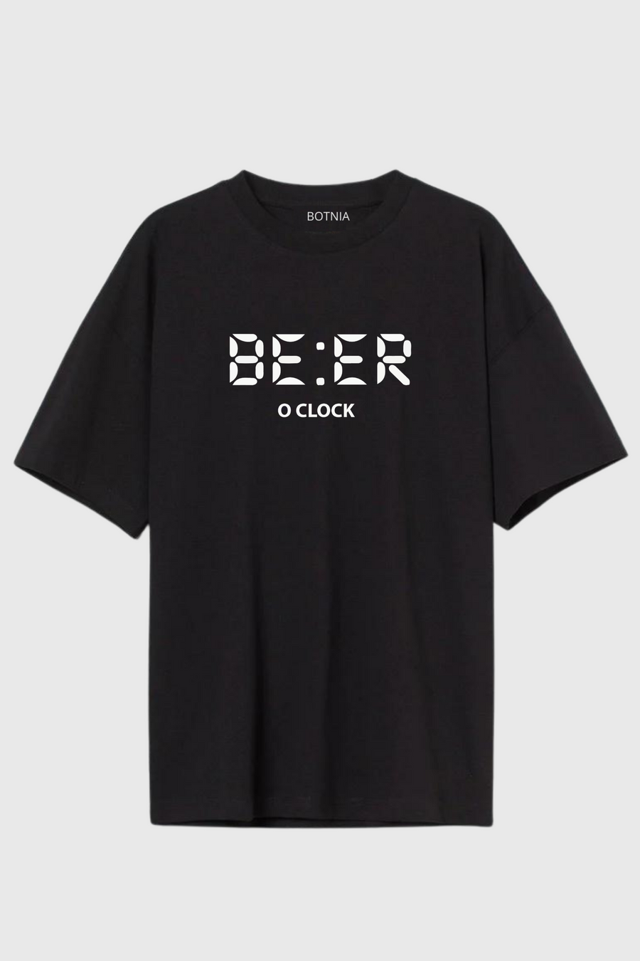 BE:ER O Clock- Oversized t-shirt