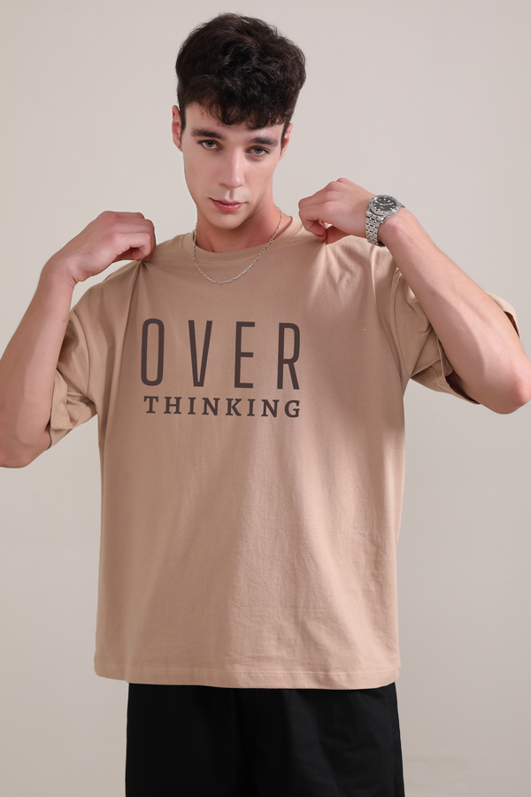 Over Thinking- Oversized T-Shirt