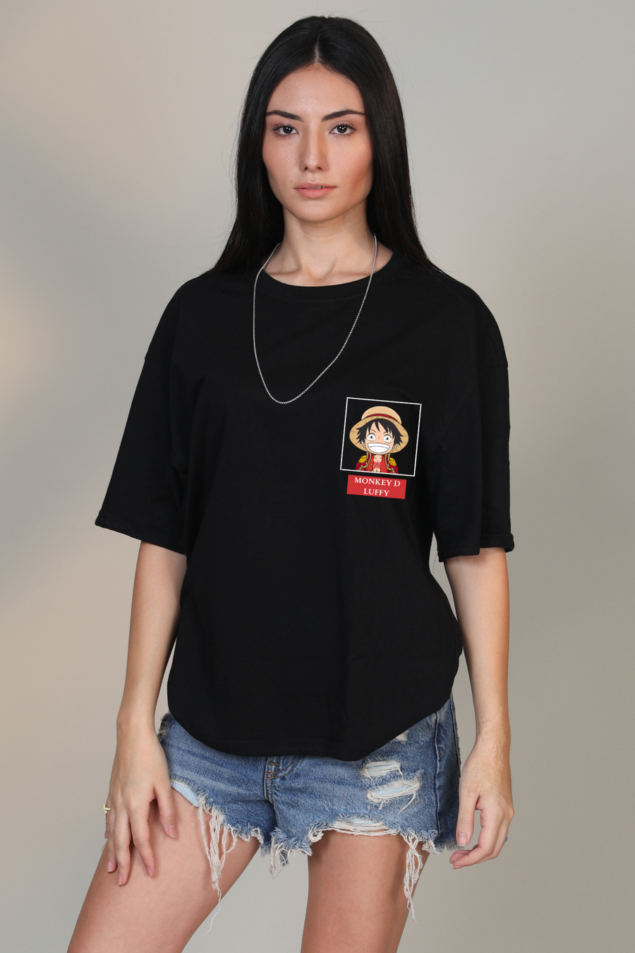 Monkey D Luffy- Oversized t-shirt