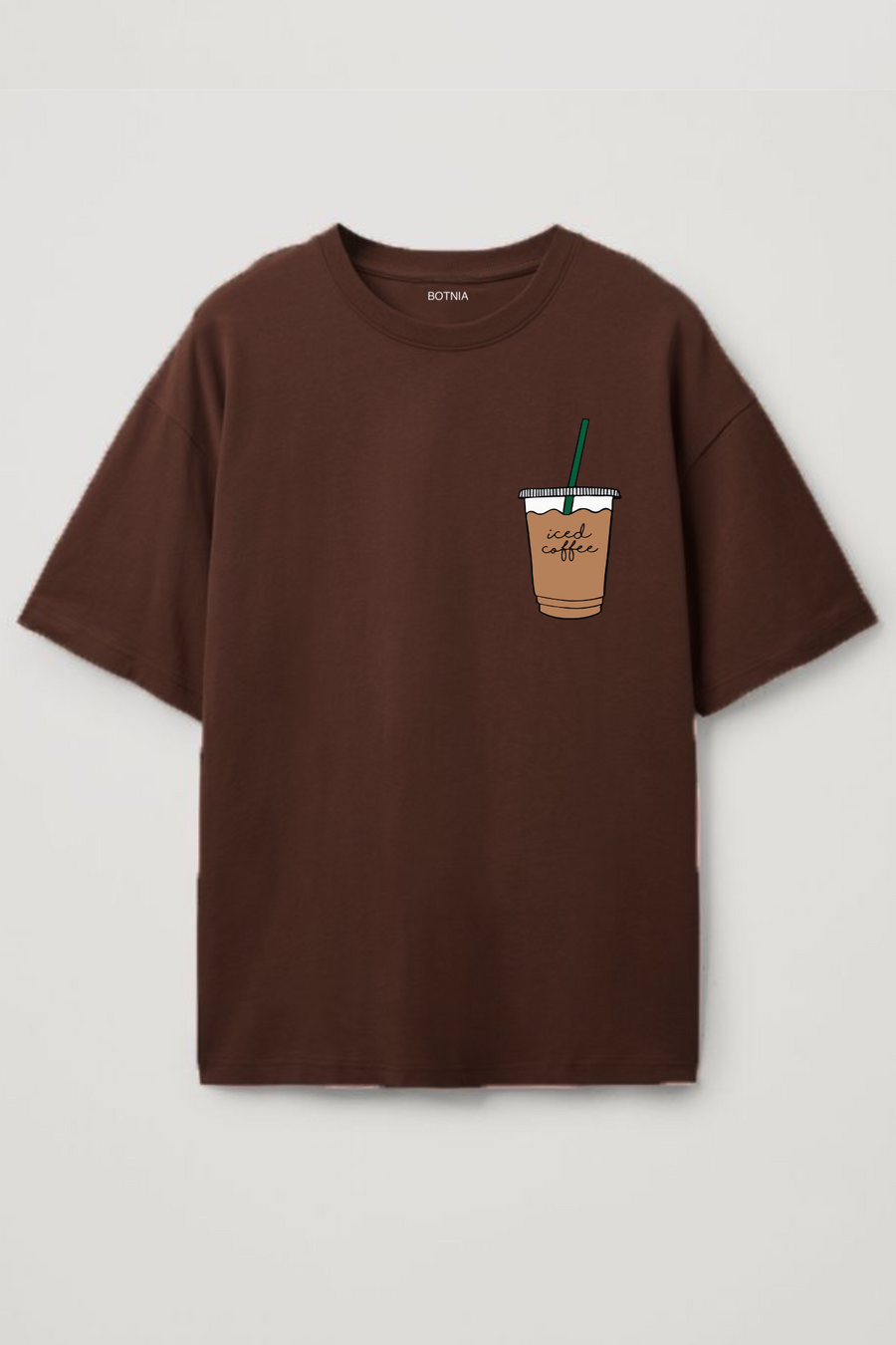 Iced Coffee- Oversized t-shirt