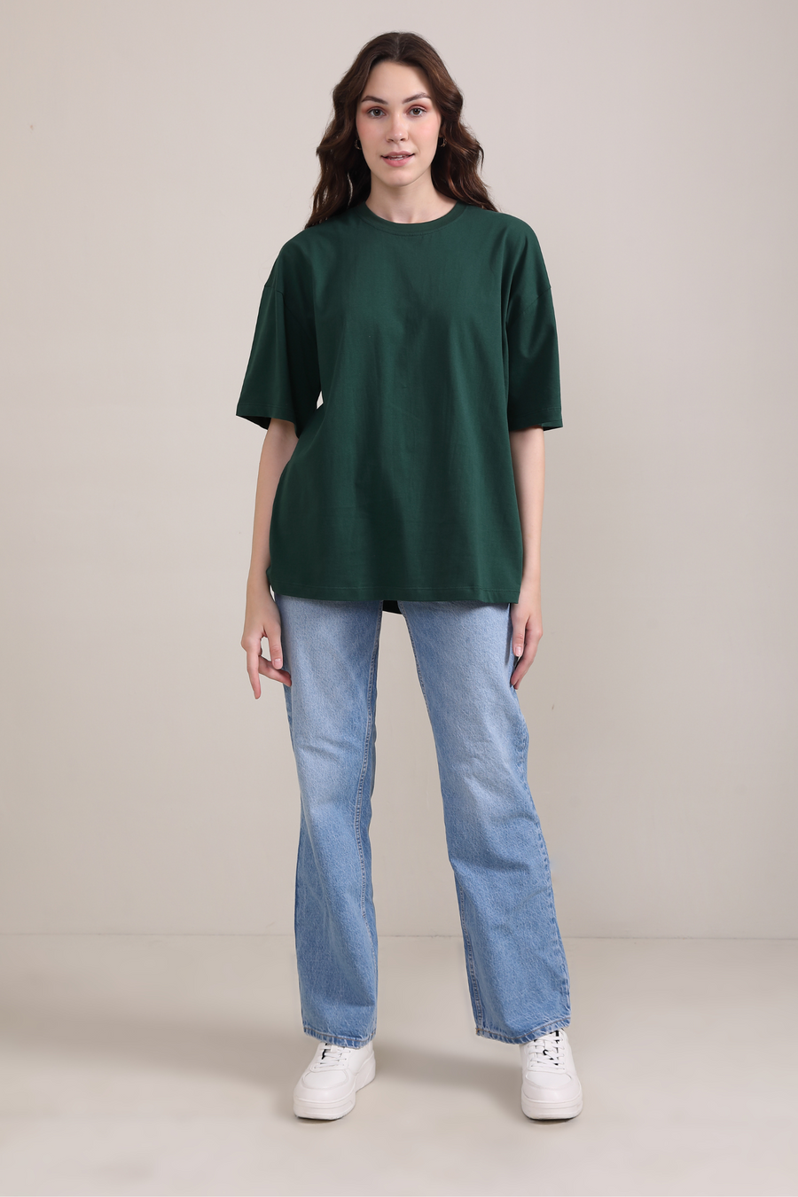 Emerald Green- Oversized t-shirt