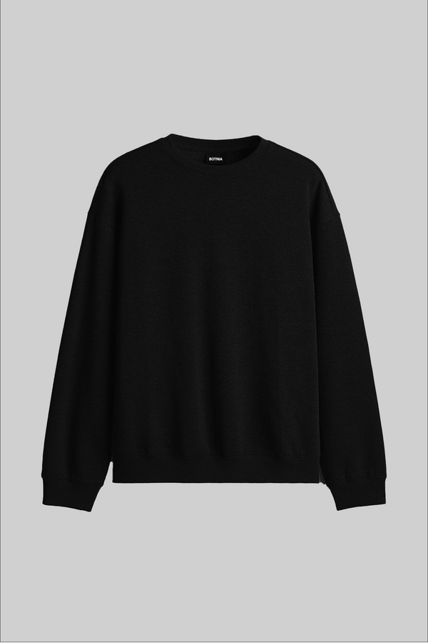 Bold Black- Oversized Sweatshirt