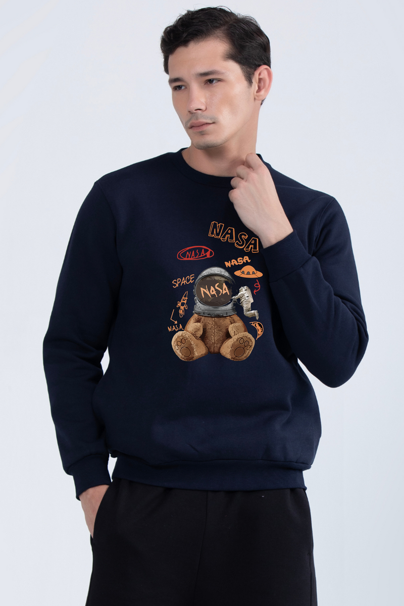 Nasa Teddy- Oversized Sweatshirt