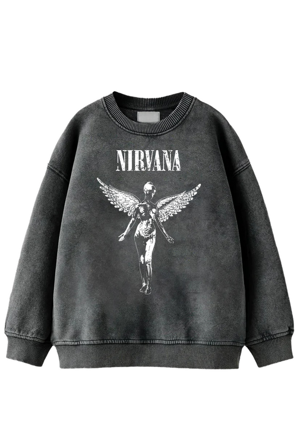 Nirvana- Oversized Sweatshirt - Main Image
