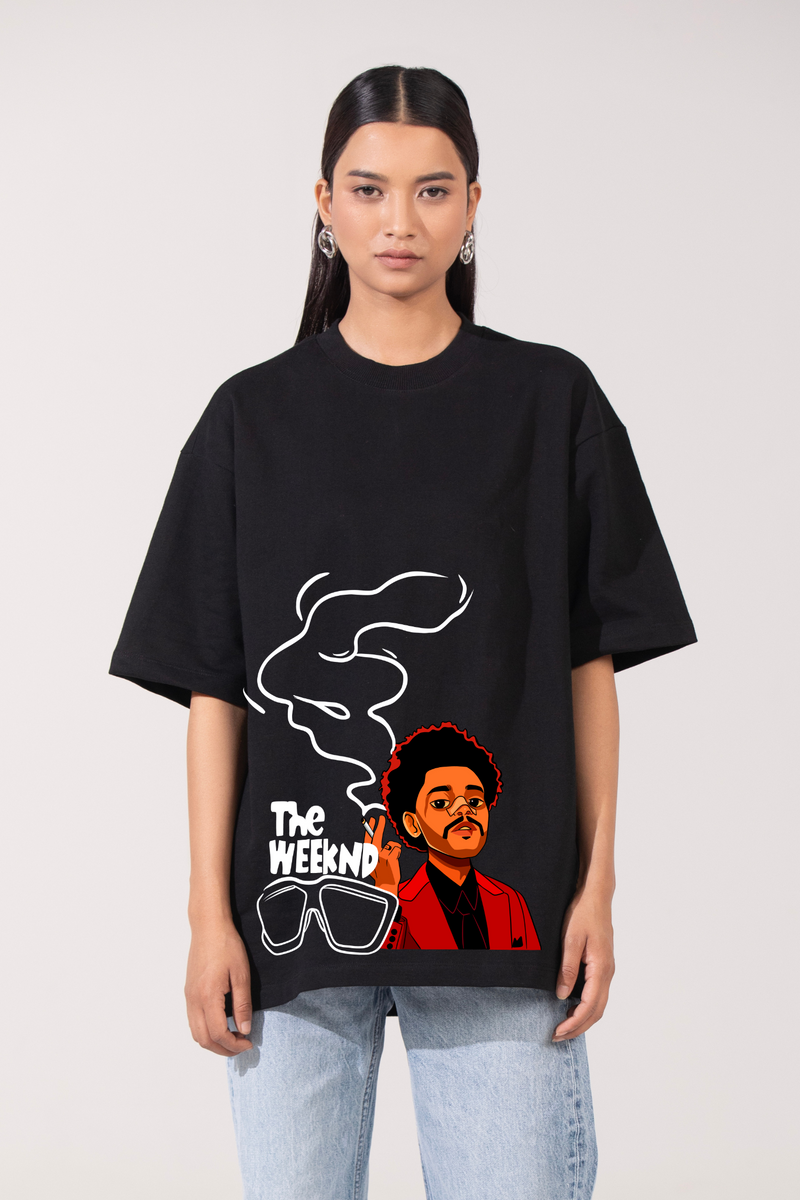 The Weeknd- Oversized T-shirt1