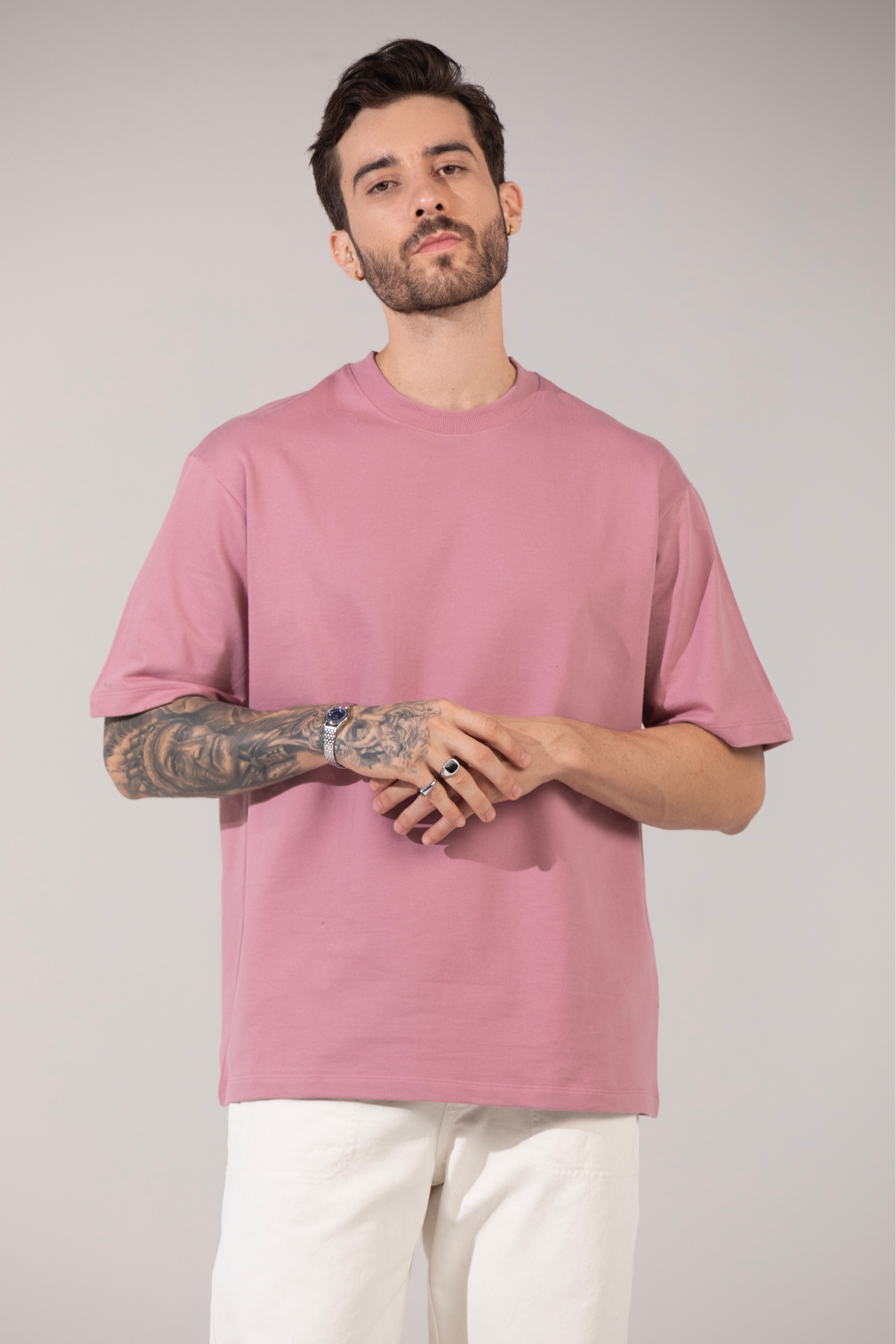 Bloom Pink- Oversized T-Shirt