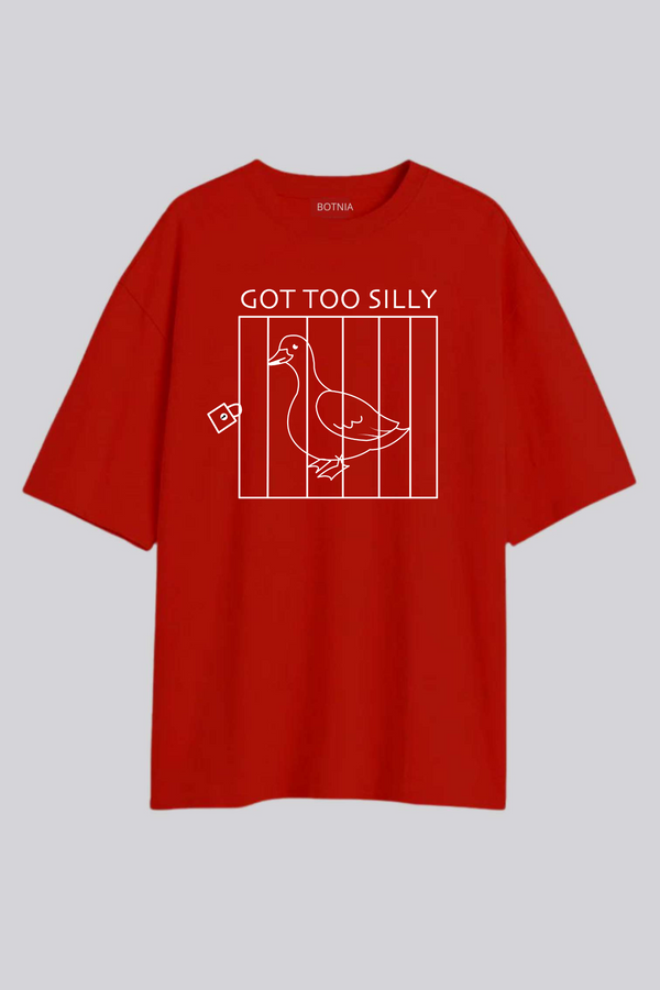 GO TOO SILLY - Oversized T-Shirt