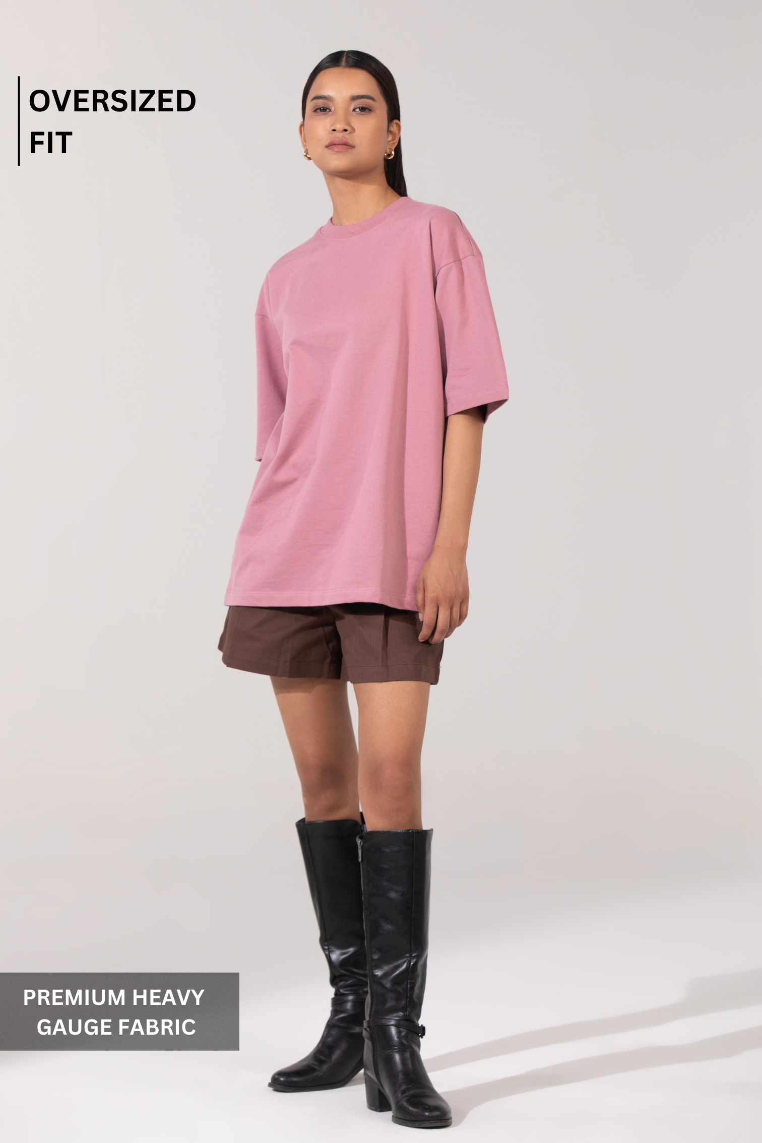 Bloom Pink- Oversized T-Shirt