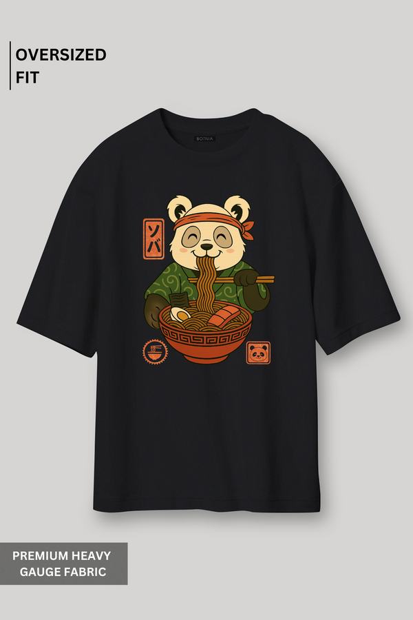 Ramen Panda - Oversized T-shirt
