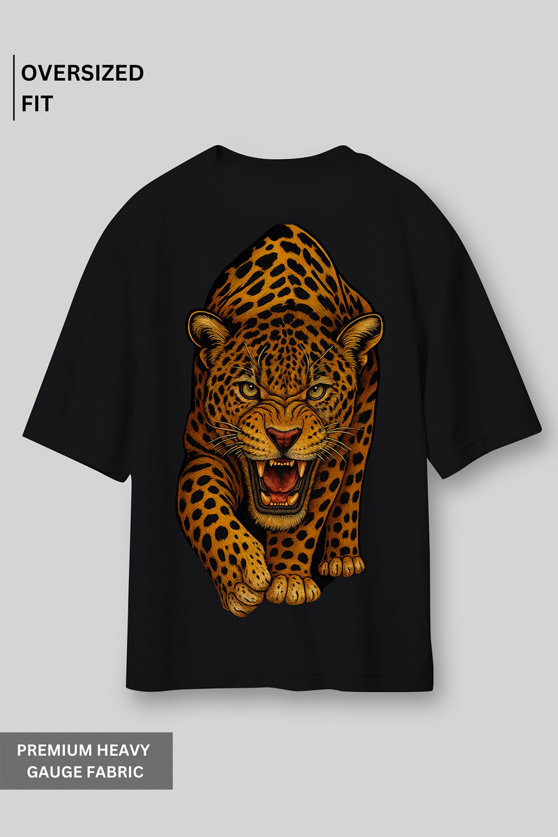 Leopard  - Oversized T-Shirt